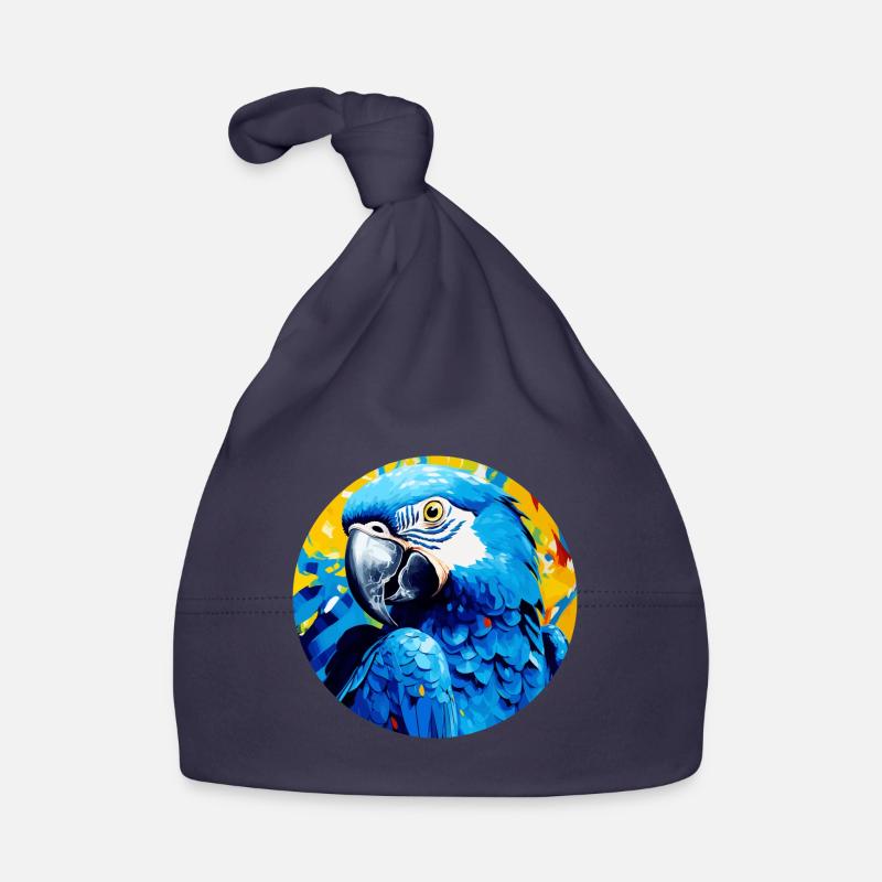 Hyazinth Ara Baby Bio-Mütze