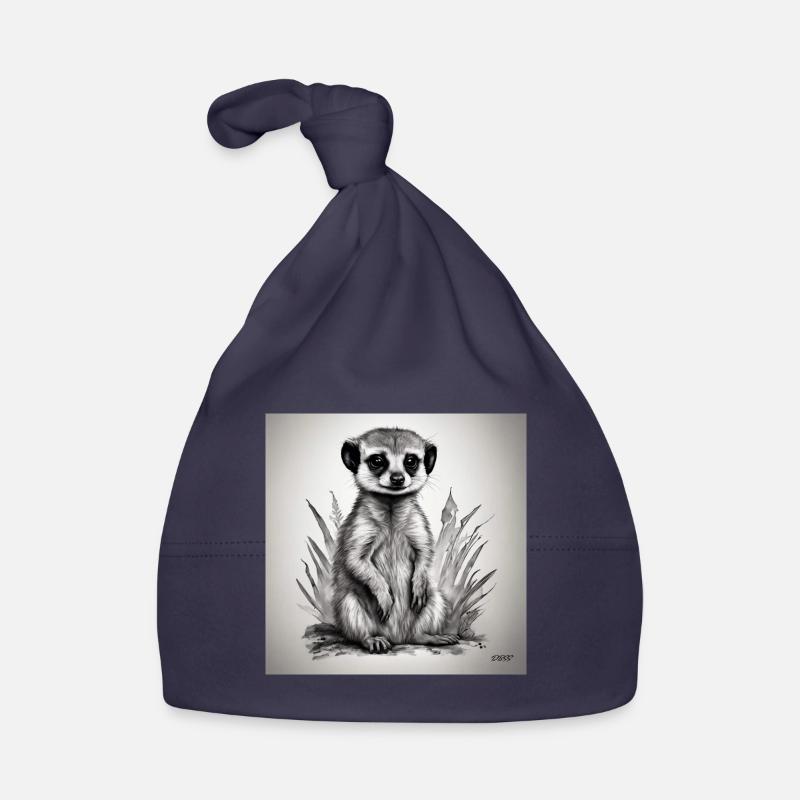 Baby-Erdmännchen Baby Bio-Mütze