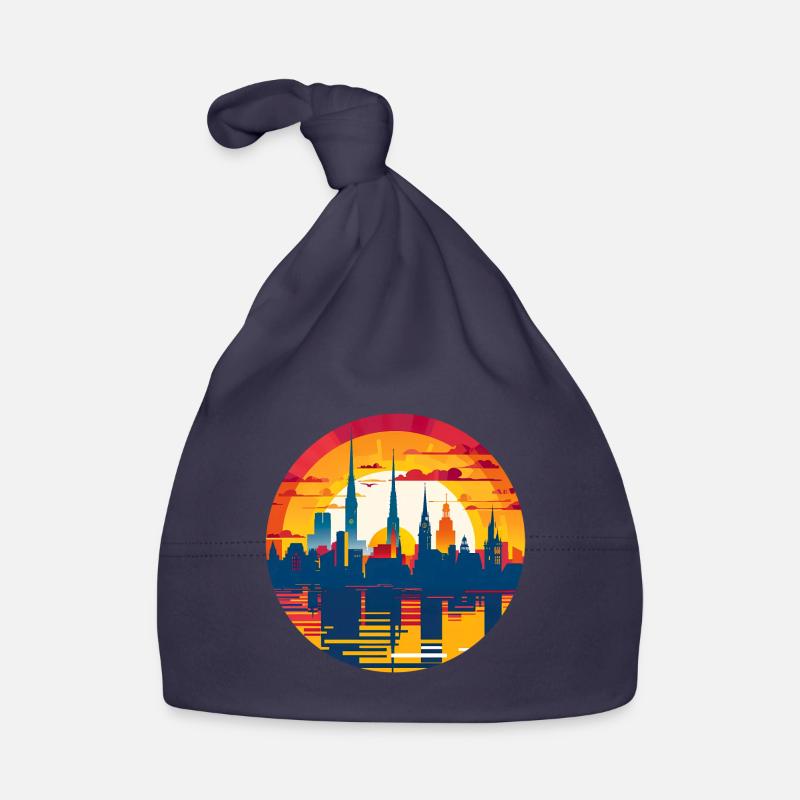 Düren Skyline Bonnet bio Bébé
