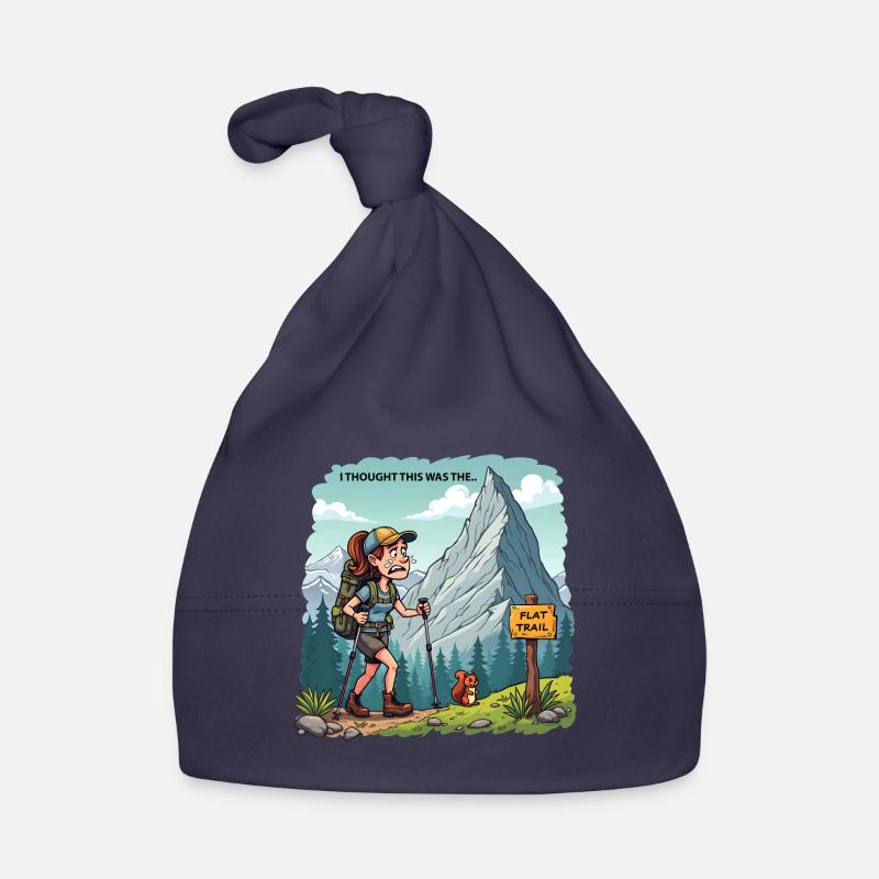 Je pensais que c’était le FLAT TRAIL - Randonnée en montagne Bonnet bio Bébé