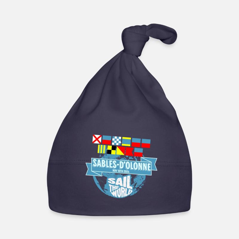 Sail the world Sables d olonne Bonnet bio Bébé