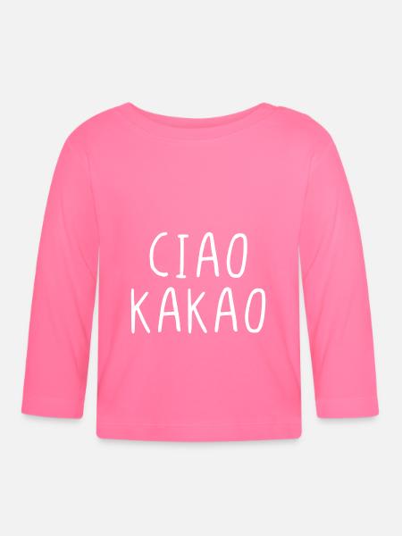 Ciao Kakao - Baby Bio-Langarmshirt - Azalea