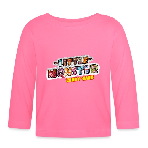 Little Monster Candy Gang Halloween Feier Party - Baby Langarmshirt
