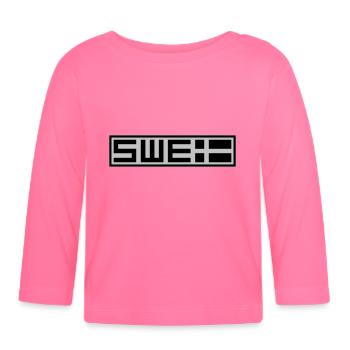 Swedish tactical - Organic Baby Long Sleeve T-Shirt - azalea - Front