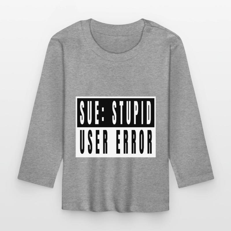 hacking code hacking coding coding computer quote Baby Bio-Langarmshirt