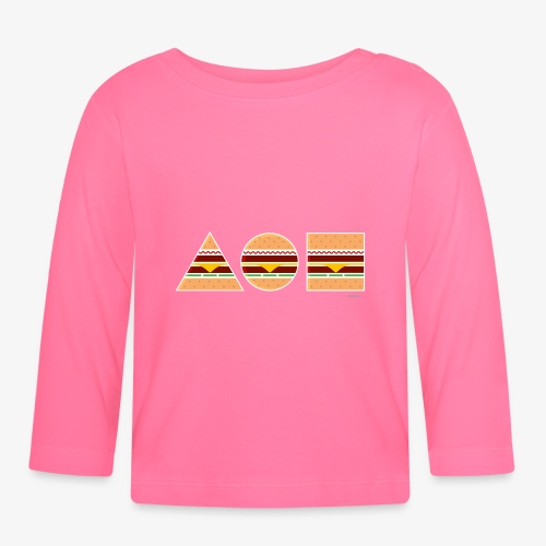 Graphic Burgers - Maglietta a manica lunga per bambini