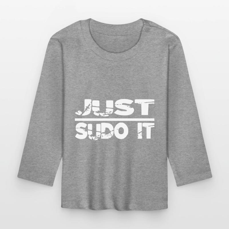 superpower code coder informatics true programer Organic Baby Long Sleeve T-Shirt