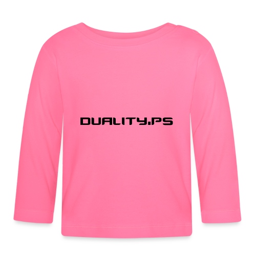 dualitypstext - Ekologisk långärmad T-shirt baby