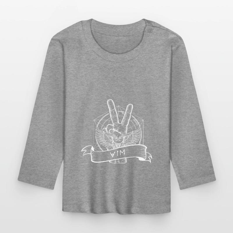 vim linux open source console editor Organic Baby Long Sleeve T-Shirt