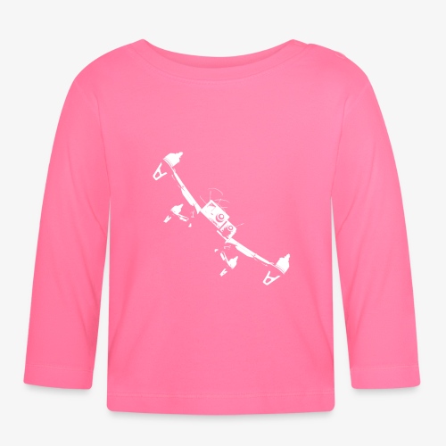quadflyby2 - Baby Long Sleeve T-Shirt