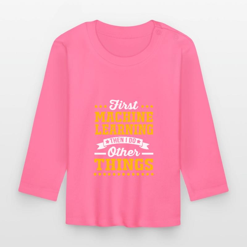 Programmierer Coder GPT Baby Bio-Langarmshirt