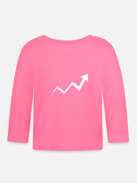 steigender Kurs - weiß - Baby Bio-Langarmshirt - Azalea