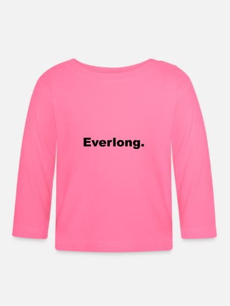 Everlong - Baby Bio-Langarmshirt - Azalea