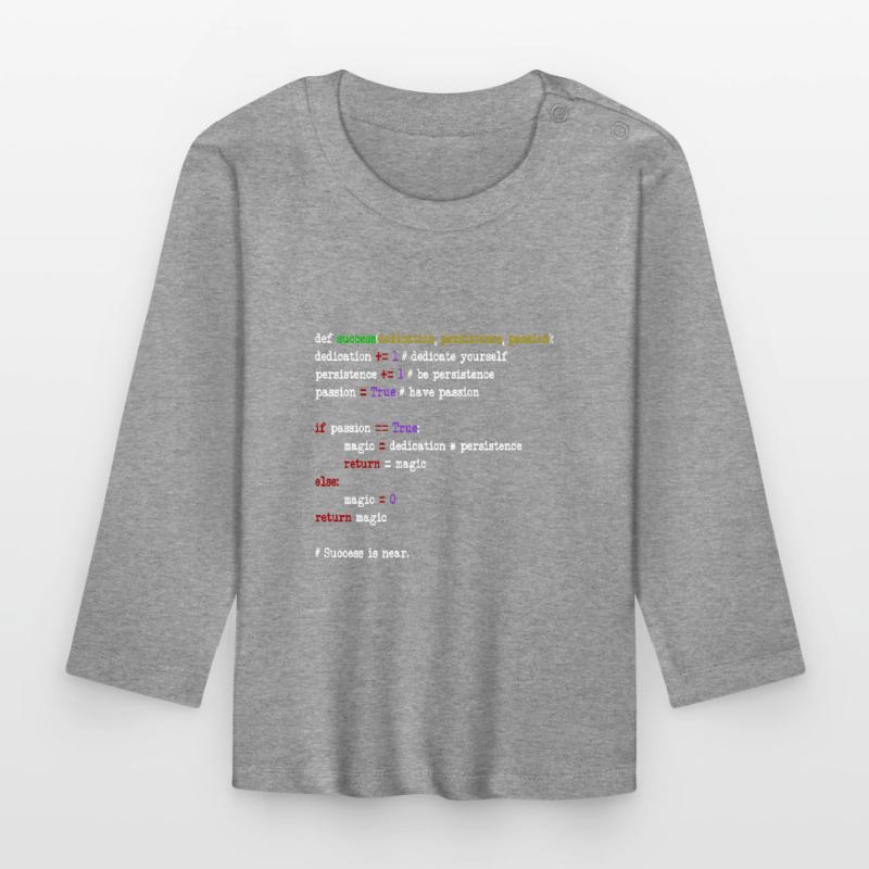 java code Baby Bio-Langarmshirt