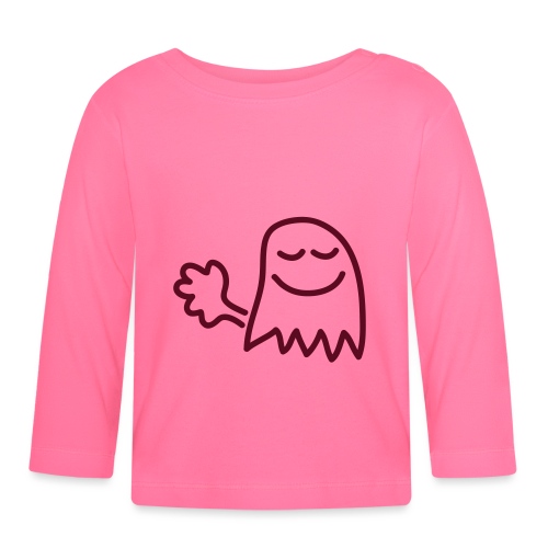 Farts are little ghosts... - Ekologisk långärmad T-shirt baby
