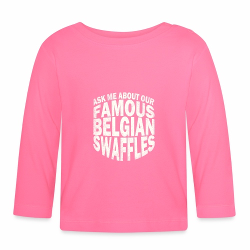 Famous Belgian Swaffles - Bio-shirt met lange mouwen voor baby’s
