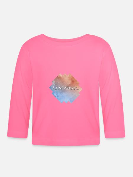 Liverpool - Baby Bio-Langarmshirt - Azalea
