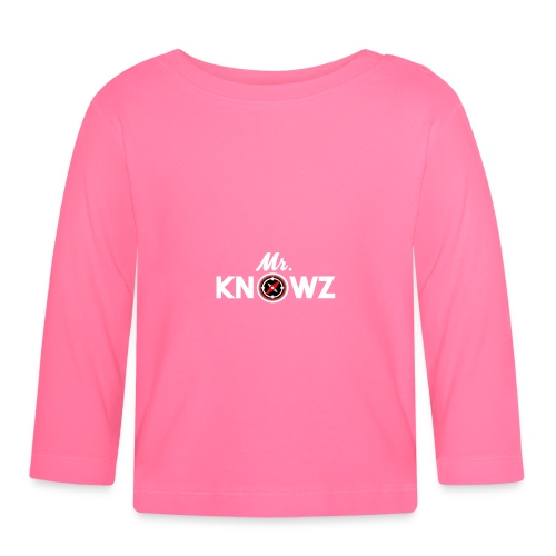 Mr Knowz merchandise_v1 - Organic Baby Long Sleeve T-Shirt