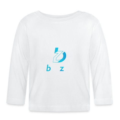 Beezee gradient Negative - Organic Baby Long Sleeve T-Shirt