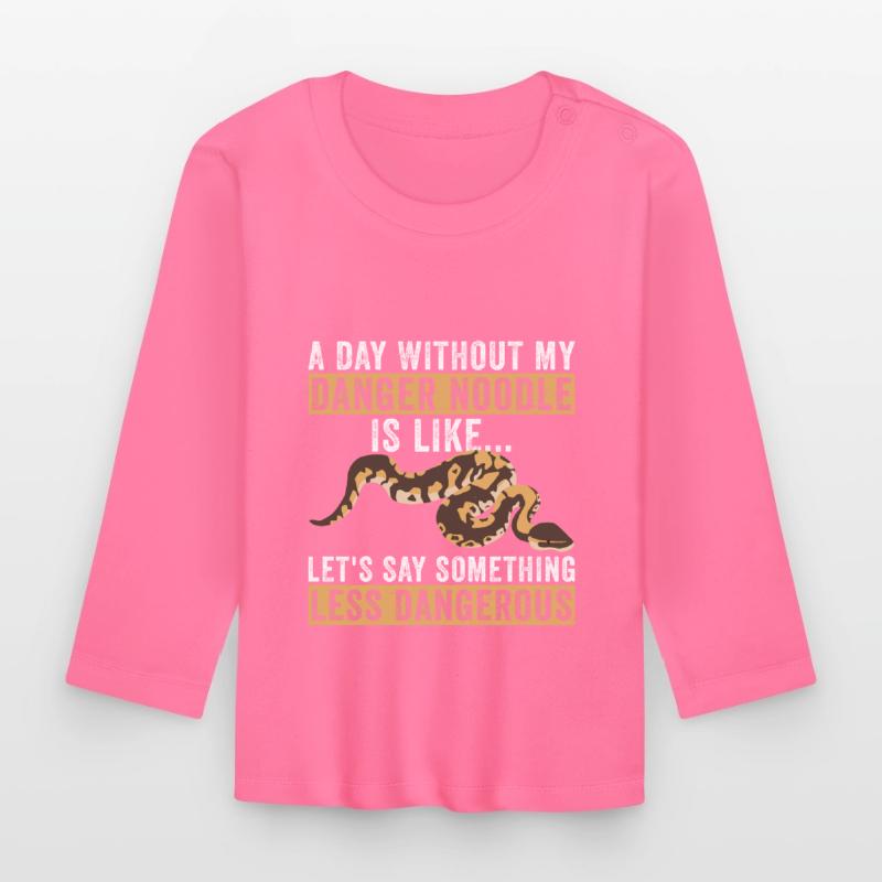Königspython Banana Ball Python Danger Noodle Organic Baby Long Sleeve T-Shirt