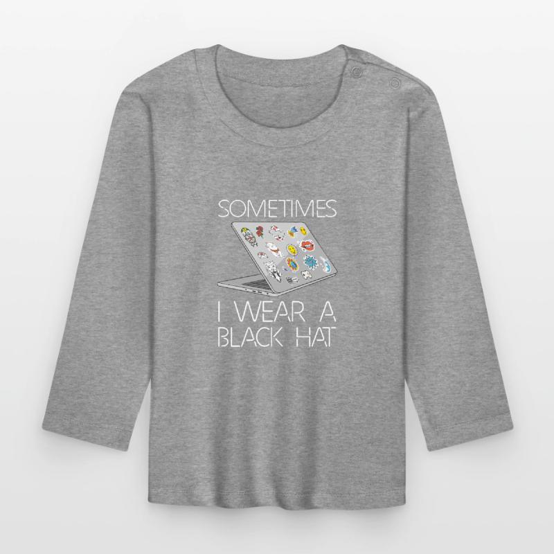 Hacker Programmer Developer Computer Science Organic Baby Long Sleeve T-Shirt