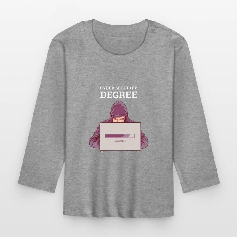 Hacker Programmer Developer Computer Science Organic Baby Long Sleeve T-Shirt
