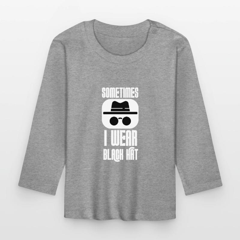 Hacker Programmer Developer Computer Science Organic Baby Long Sleeve T-Shirt