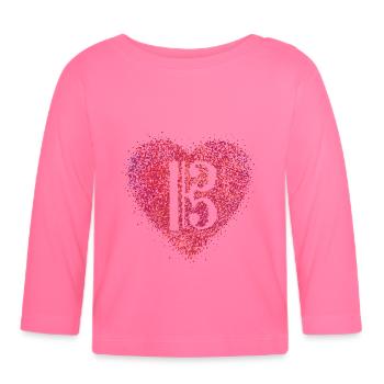 Alto clef clef Alto singer Viola - Organic Baby Long Sleeve T-Shirt - azalea - Front