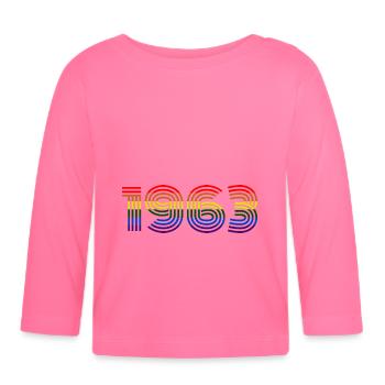 1963 - Baby Bio-Langarmshirt - Azalea - Vorne
