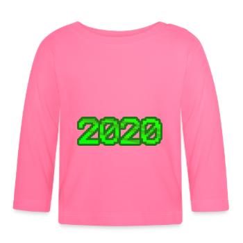 2020 - Organic Baby Long Sleeve T-Shirt - azalea - Front