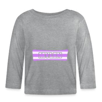 JGA Mylen - Organic Baby Long Sleeve T-Shirt - heather grey - Front