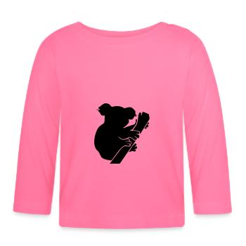 Koala - Baby Bio-Langarmshirt - Azalea - Vorne