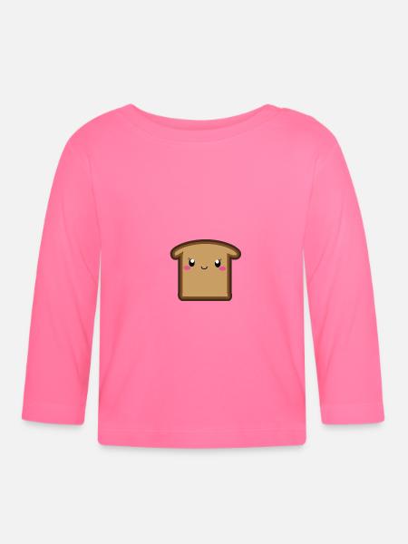 Brot - Baby Bio-Langarmshirt - Azalea