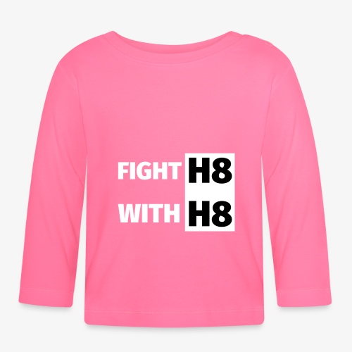 FIGHTH8 bright - Baby Long Sleeve T-Shirt