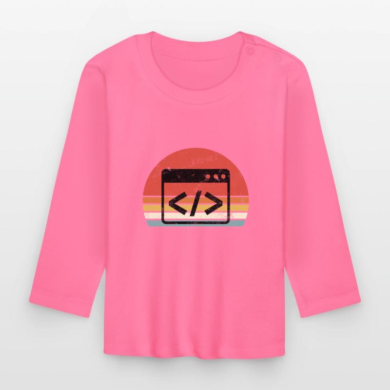 I Hate Programming Programmer Coding Organic Baby Long Sleeve T-Shirt