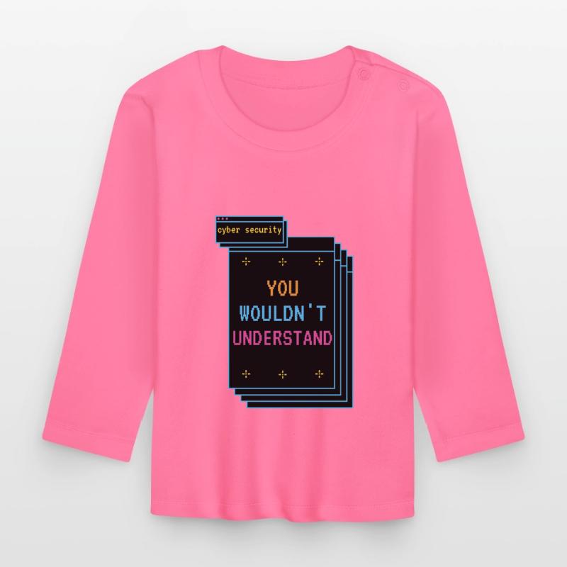 Cybersecurity - IT Security Computer Scientist Organic Baby Long Sleeve T-Shirt