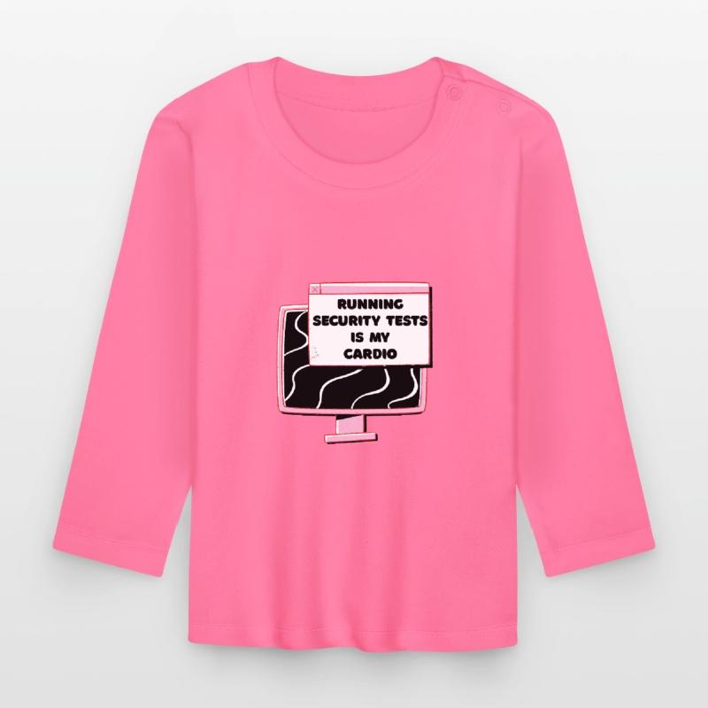 Cybersecurity - IT Security Computer Scientist Organic Baby Long Sleeve T-Shirt