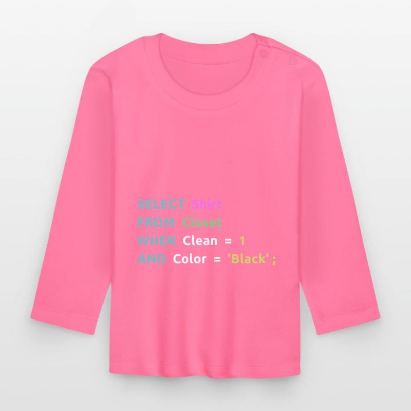 Nerd Computer Computerarbeit Coder Geschenkidee Baby Bio-Langarmshirt