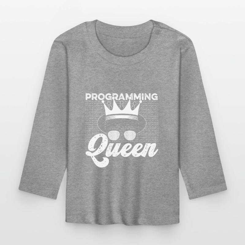 Programmer Coder Software Developer Organic Baby Long Sleeve T-Shirt
