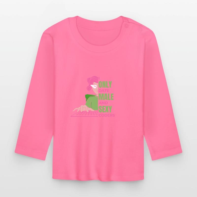 Developer Coder Programmer Humor Organic Baby Long Sleeve T-Shirt