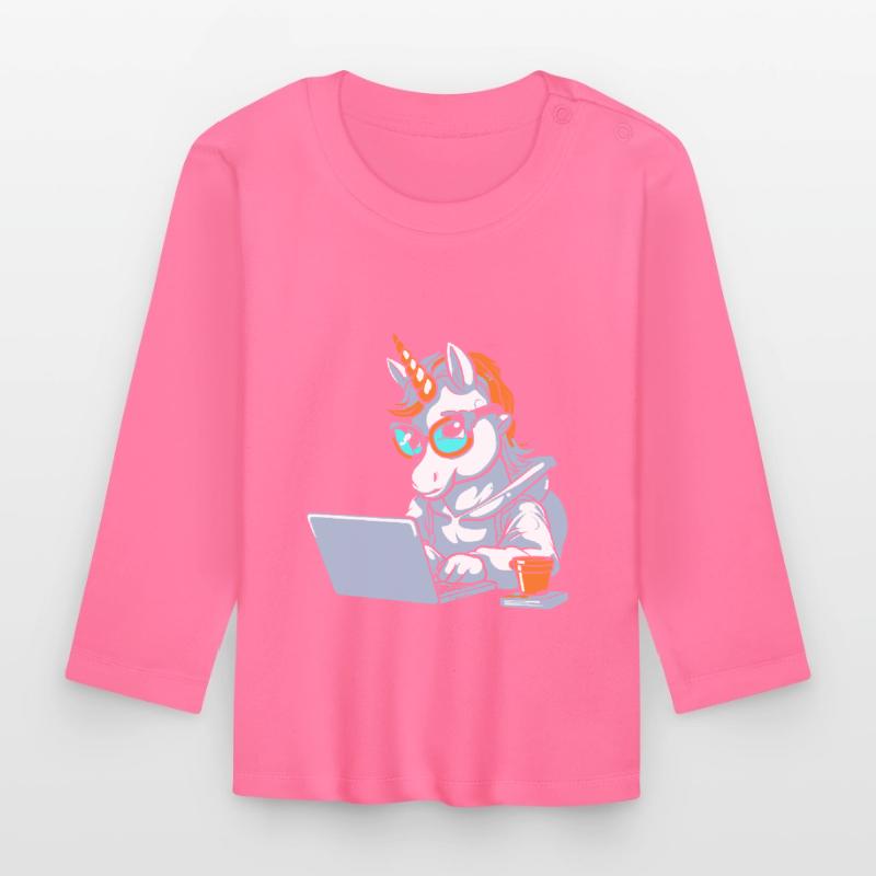Developer, Coder, Programmer, Coffee Organic Baby Long Sleeve T-Shirt
