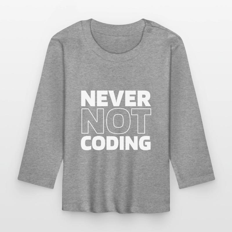 Developer Coder Programmer Organic Baby Long Sleeve T-Shirt