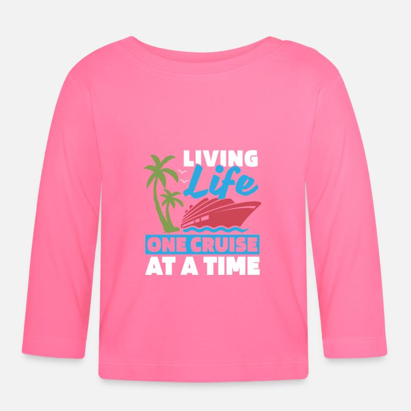 Kreuzfahrt - Baby Bio-Langarmshirt - Azalea