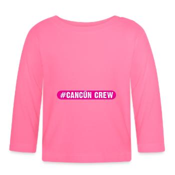Cancun Crew - Baby Bio-Langarmshirt - Azalea - Vorne