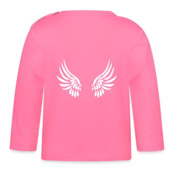 LIKE A BIRD - T-shirt manches longues bio Bébé - rose azalée - Dos