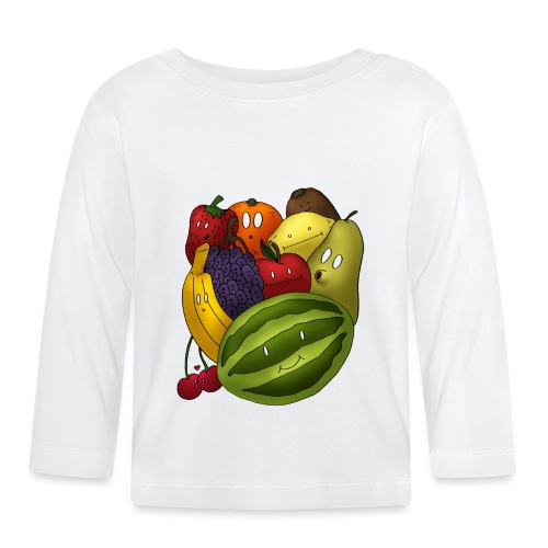 Happy Fruits - Baby Bio-Langarmshirt
