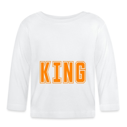 King for a day - Bio-shirt met lange mouwen voor baby’s