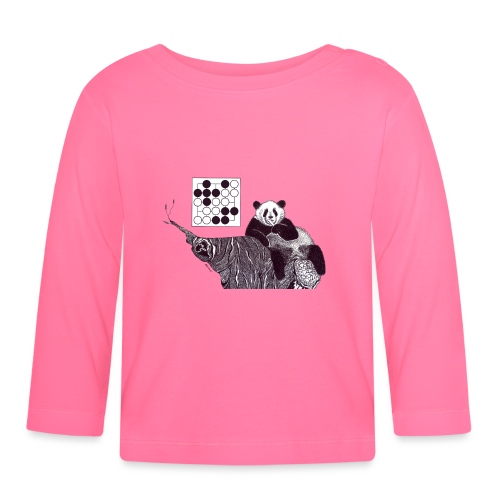 Panda 5x5 Seki - Organic Baby Long Sleeve T-Shirt