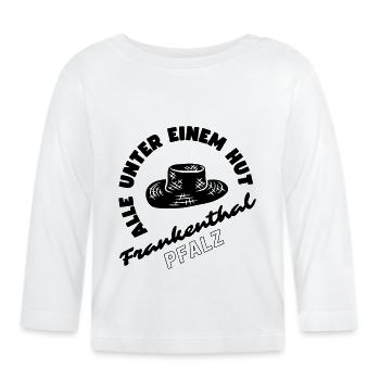 Frankenthal Pfalz - Baby Bio-Langarmshirt - Weiß - Vorne