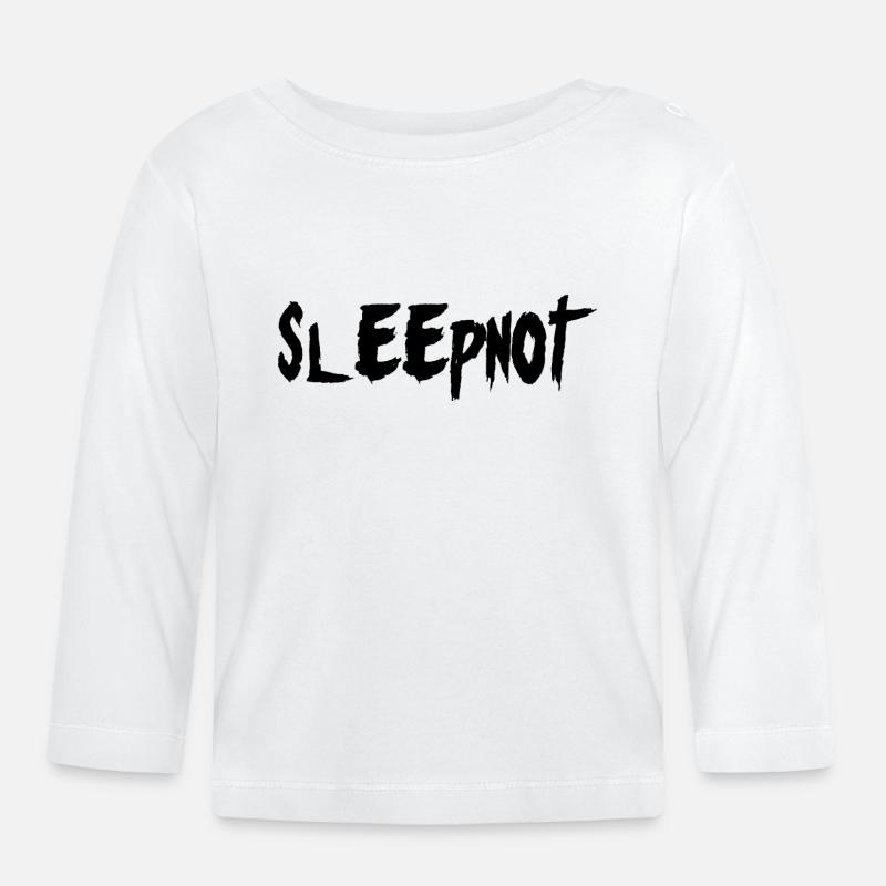Nuits blanches - bébé - T-shirt manches longues bio Bébé - blanc